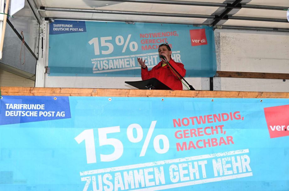 Andreas Jung, Landesfachbereichsleiter E, verdi Hessen Andreas Jung, Landesfachbereichsleiter E, verdi Hessen