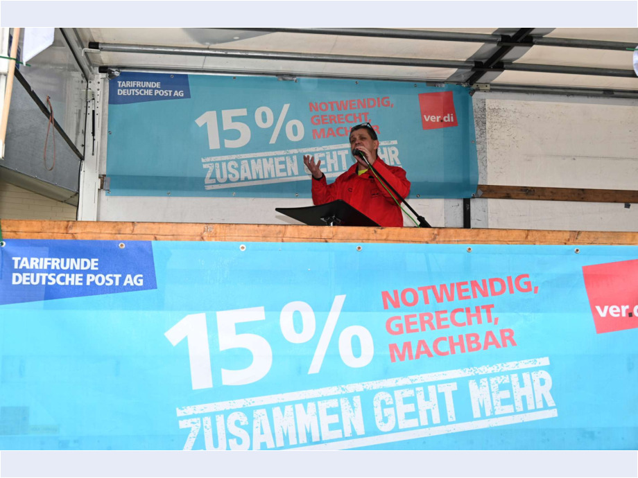 Andreas Jung, Landesfachbereichsleiter E, verdi Hessen Andreas Jung, Landesfachbereichsleiter E, verdi Hessen