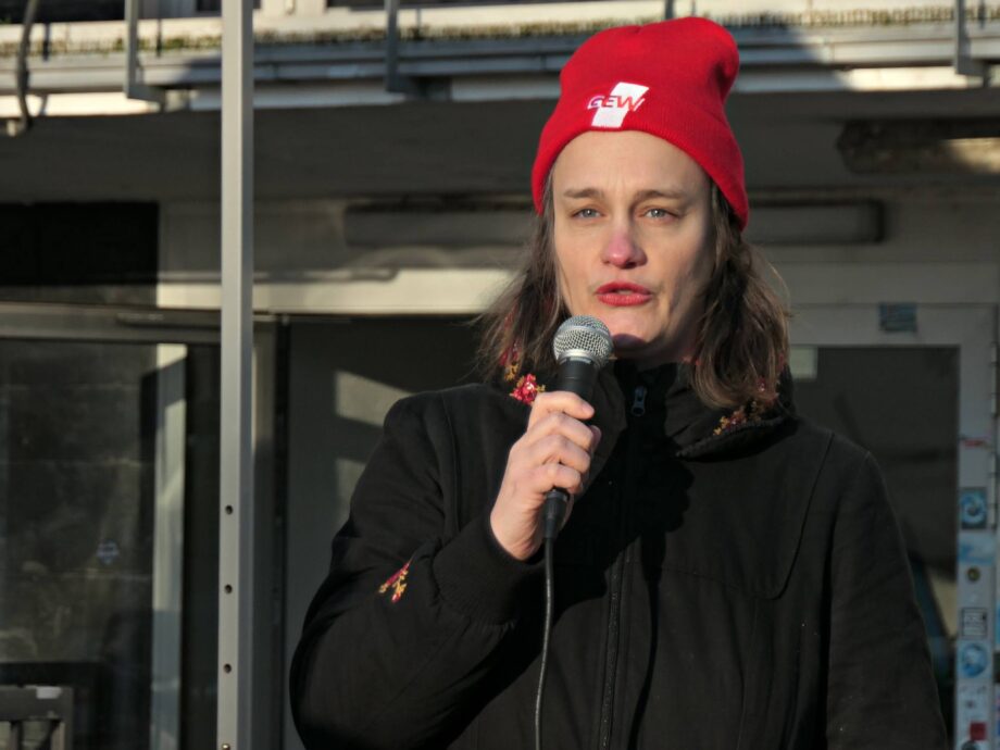 Uni Frankfurt: Dr. Simone Claar, stellvertr. Vorsitzende GEW Hessen