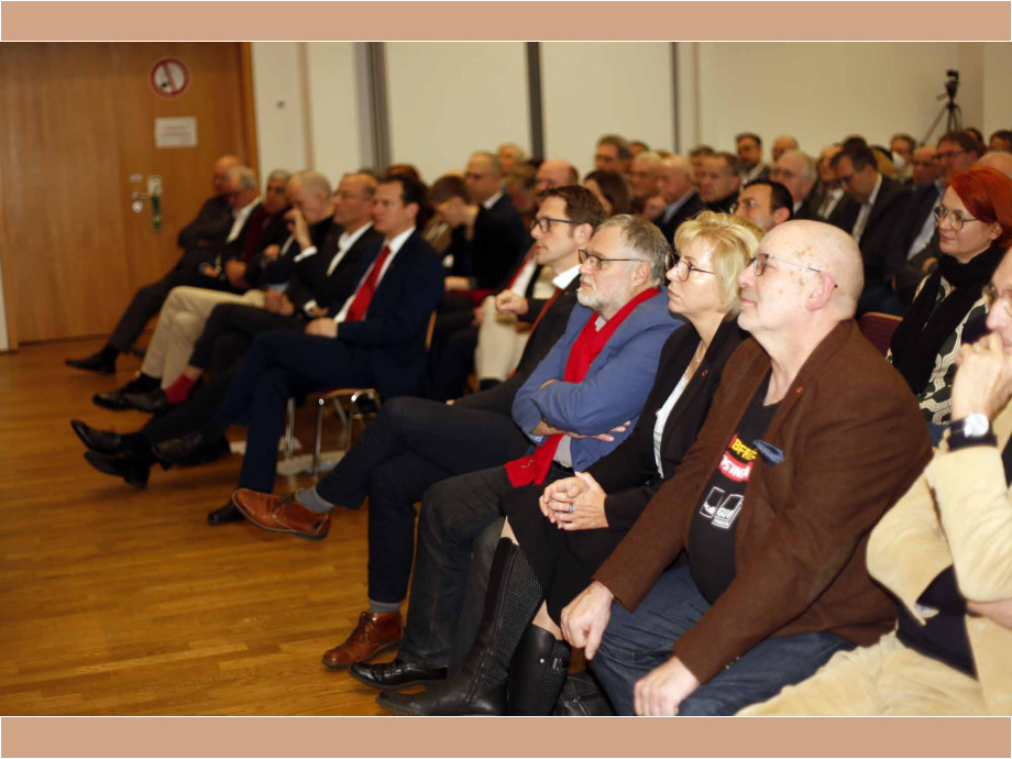 Neujahrsempfang des DGB Frankfurt am Main und Region