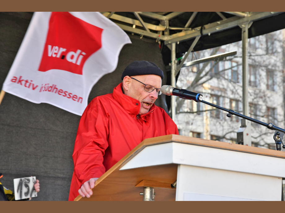 Jürgen Bothner, verdi Landesbezirksleiter Hessen