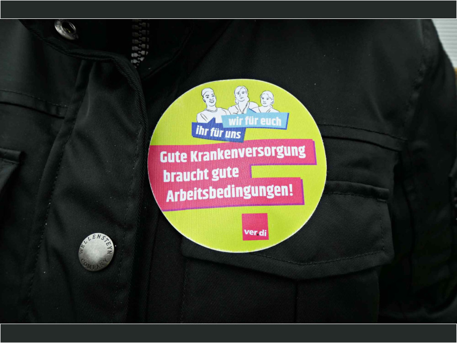 Für gute Arbeitsbedingungen!
