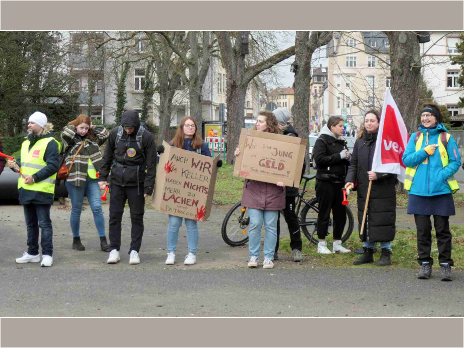 Unsere Forderungen sind absolut berechtigt
