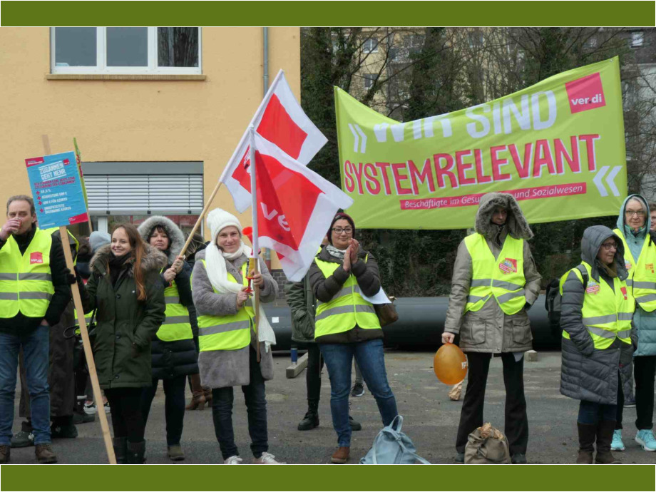 Die Belegschaften werden sich in der Tarifrunde nicht mit warmen Worten und einem schlechten Ergebnis abspeisen lassen