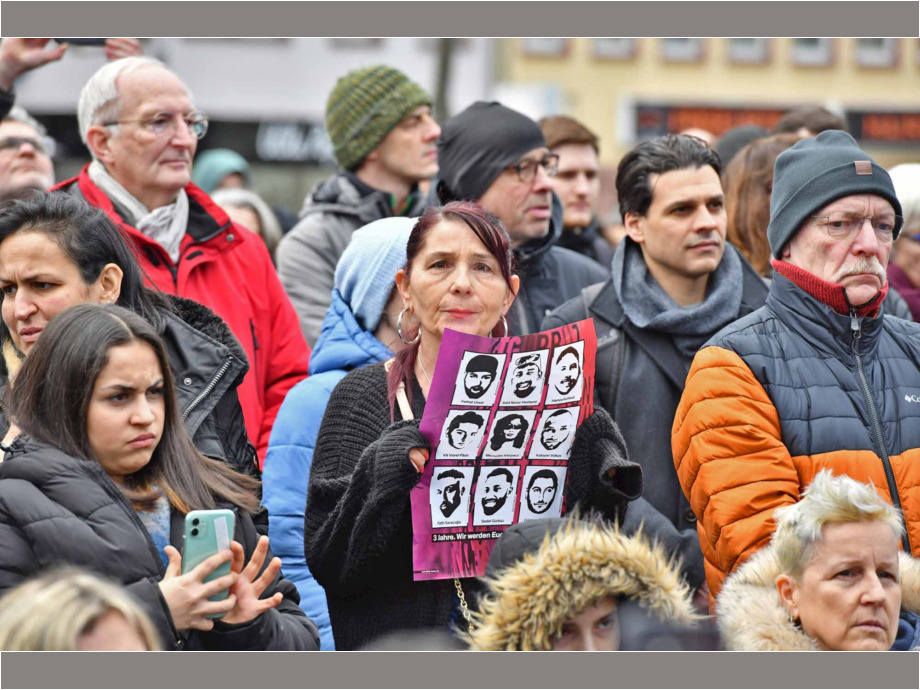 19. Februar - Hanau - Es gibt kein Vergessen - Gedenkveranstaltung 19. Februar - Hanau - Es gibt kein Vergessen - Gedenkveranstaltung