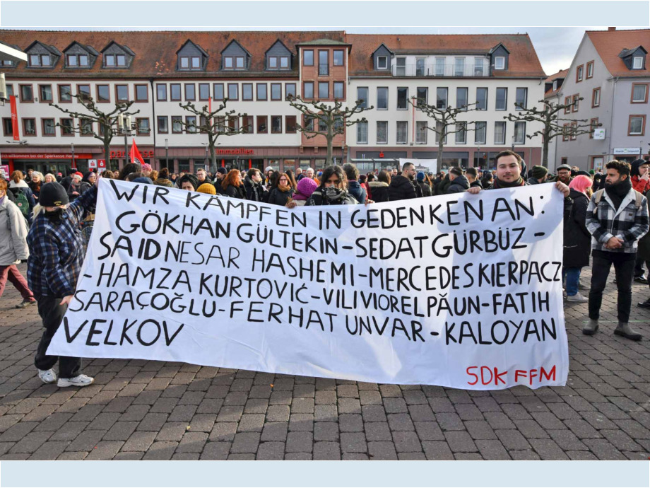 Gedenkveranstaltung des Jugendbündnis Hanau um 16:00 Uhr auf dem Hanauer Marktplatz Gedenkveranstaltung des Jugendbündnis Hanau um 16:00 Uhr auf dem Hanauer Marktplatz