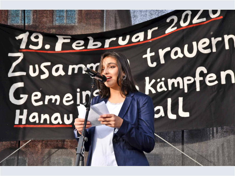 Gedenkveranstaltung des Jugendbündnis Hanau um 16:00 Uhr auf dem Hanauer Marktplatz Gedenkveranstaltung des Jugendbündnis Hanau um 16:00 Uhr auf dem Hanauer Marktplatz