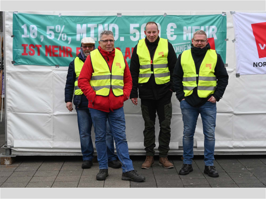 Warnstreik am 15. Februar 2023 in Kassel