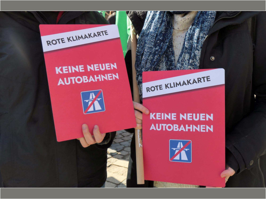 Wir brauchen eine Verkehrswende! Wir brauchen eine Verkehrswende!