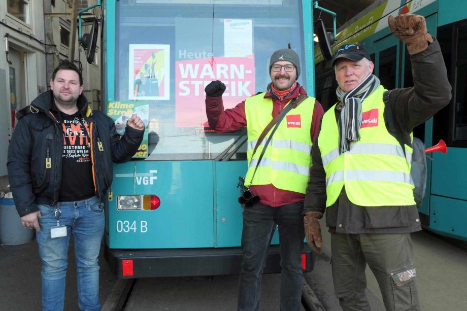 Der ver.di-Warnstreik im ÖPNV ist eine Antwort der Beschäftigten auf den bisherigen Verlauf der Tarifverhandlungen im öffentlichen Dienst