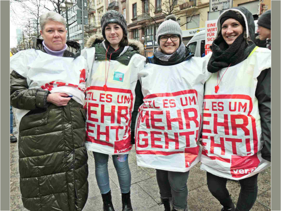 Wir fordern 10,5 % mehr Gehalt, Anerkennung und bessere Arbeitsbedingungen!