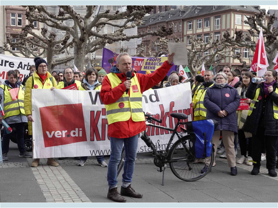 Kundgebung am Paulsplatz