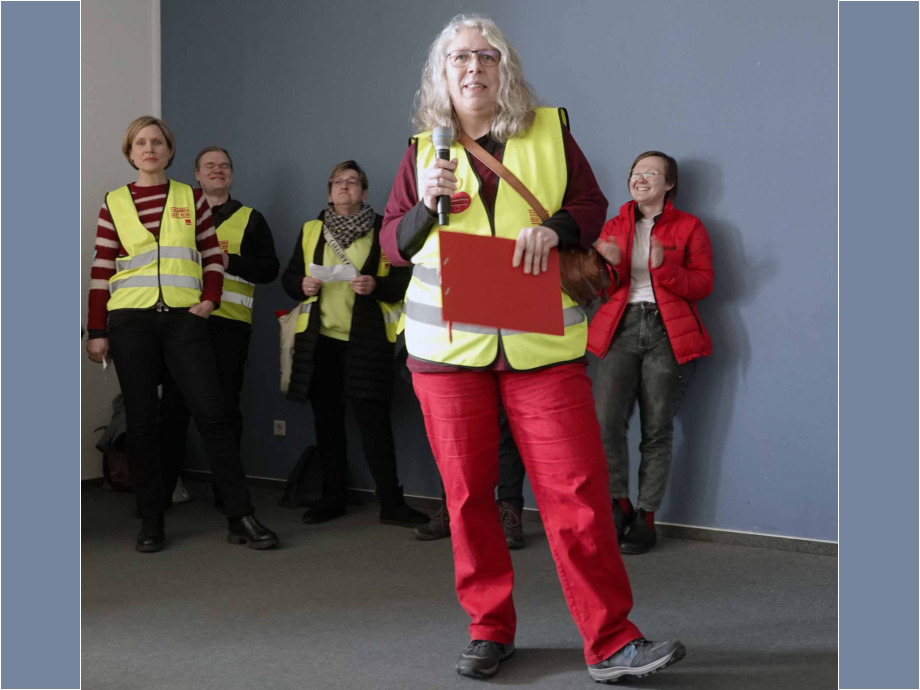 Auftakt im Gewerkschaftshaus Frankfurt
