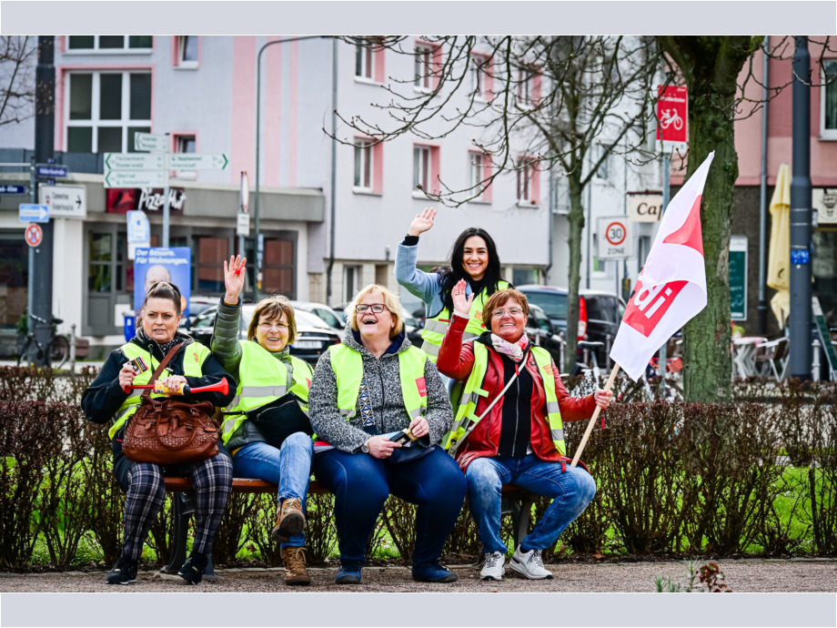 Gut gelaunt und fest entschlossen