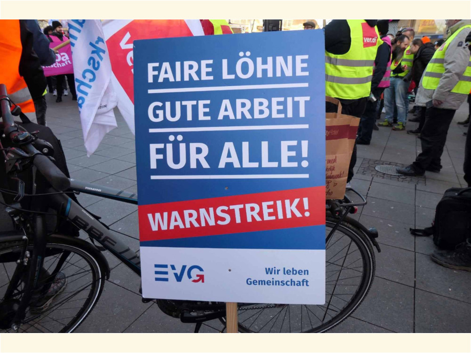 Forderung der Beschäftigten Forderung der Beschäftigten