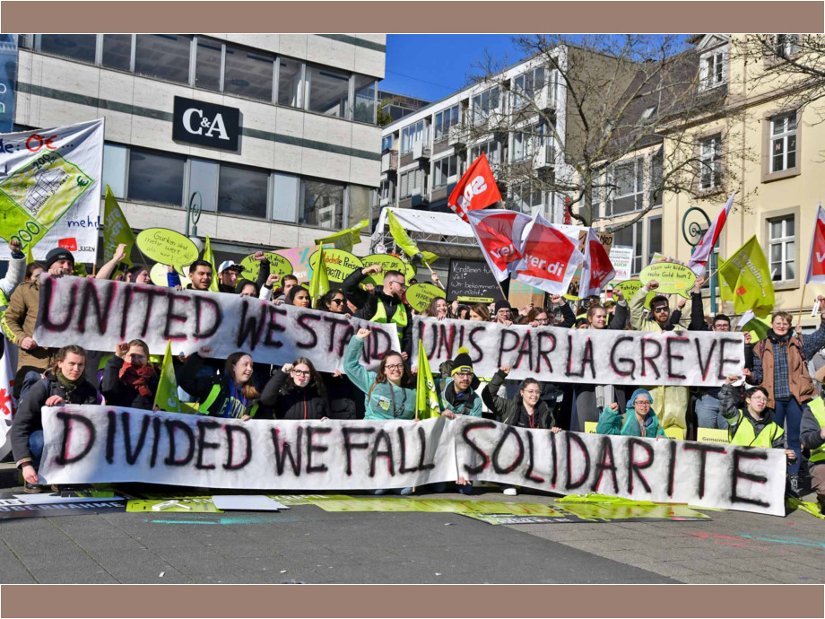600 Teilnehmer*innen beim hessischen Jugendstreiktag in Kassel