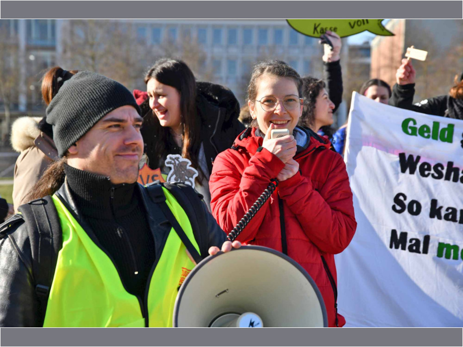 600 Teilnehmer*innen beim hessischen Jugendstreiktag in Kassel