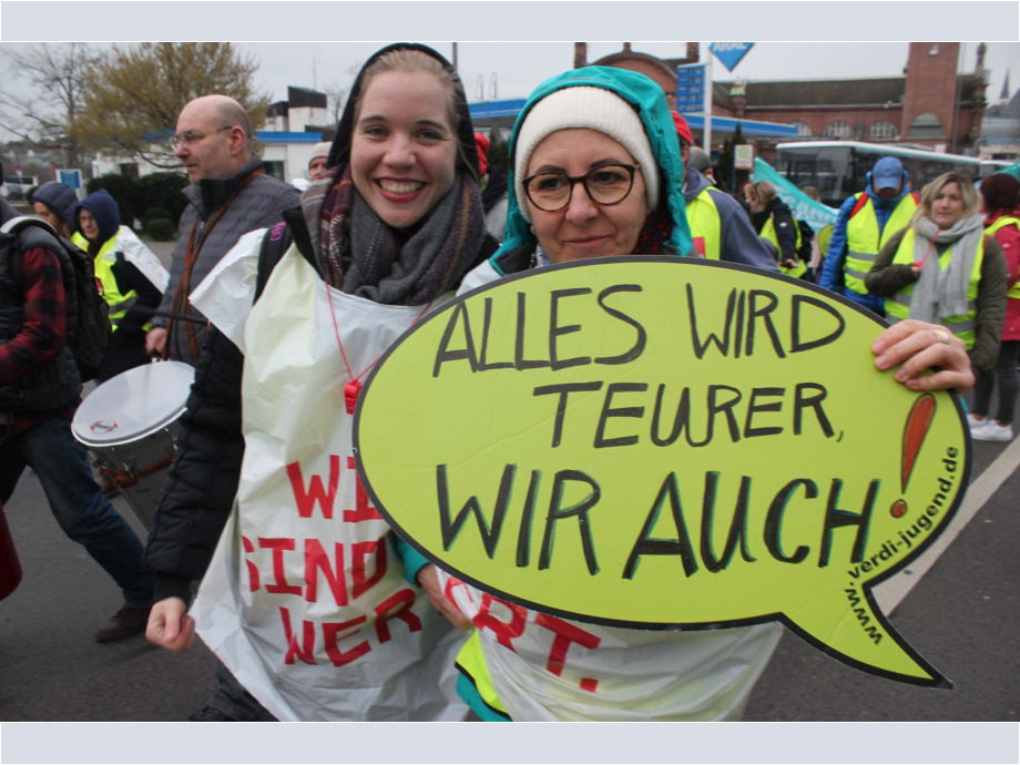 Alles wird teurer - wir auch