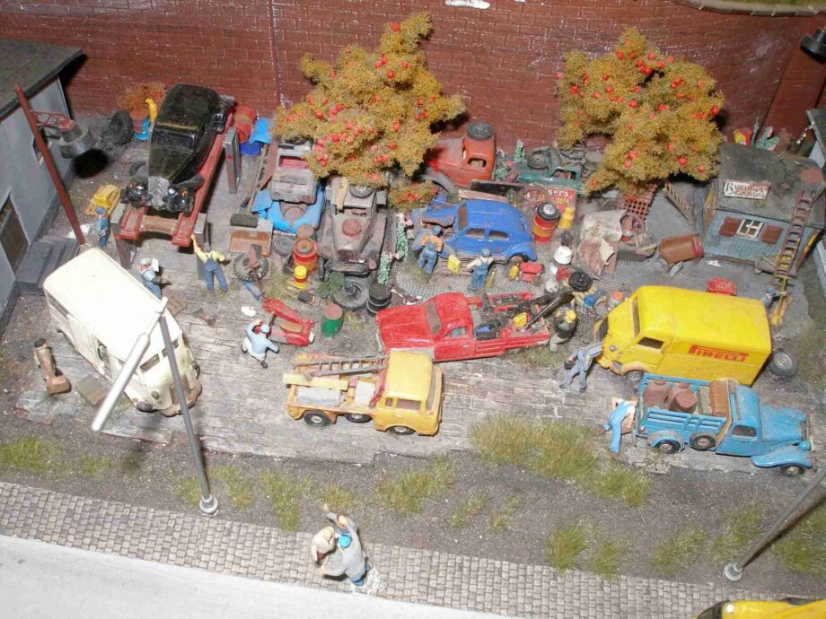 Schrottplatz im Miniaturwunderland