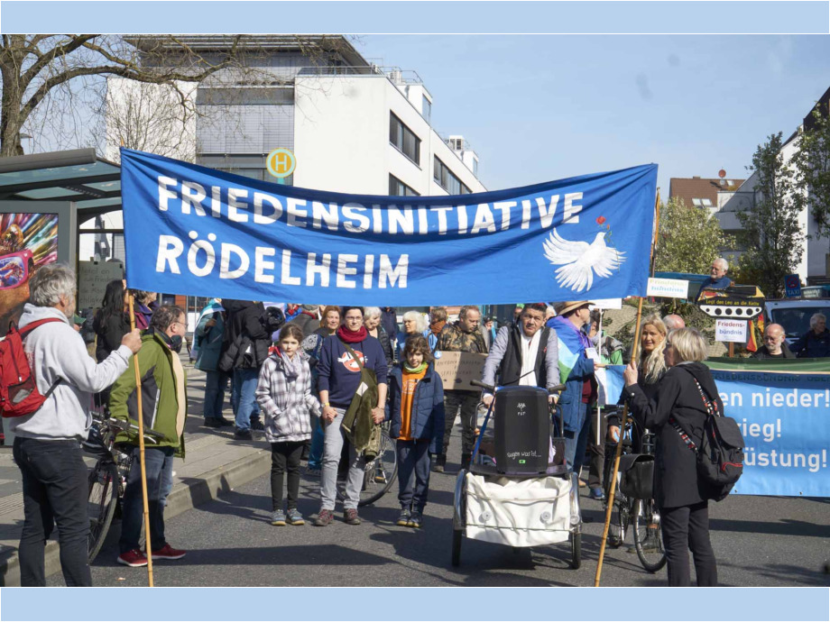 Ostermarsch Frankfurt am Main