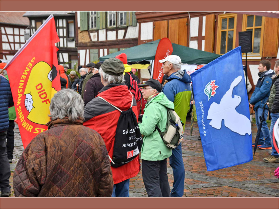 Ostermarsch 2023 am Karfreitag in Bruchköbel