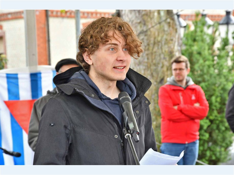 Ostermarsch 2023 am Karfreitag in Bruchköbel