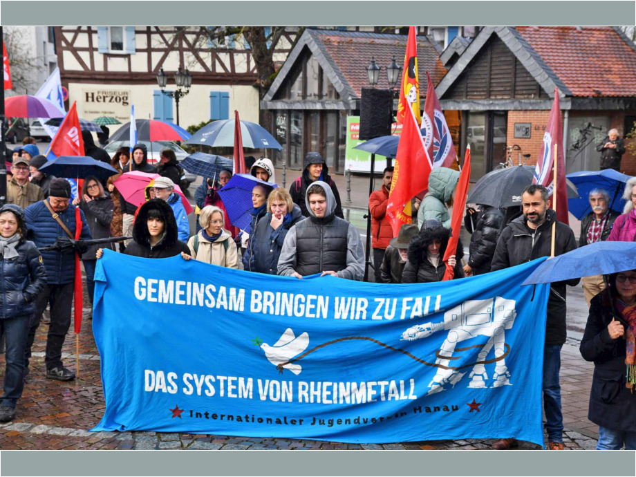 Ostermarsch 2023 am Karfreitag in Bruchköbel