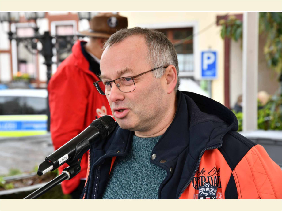 Ostermarsch 2023 am Karfreitag in Bruchköbel