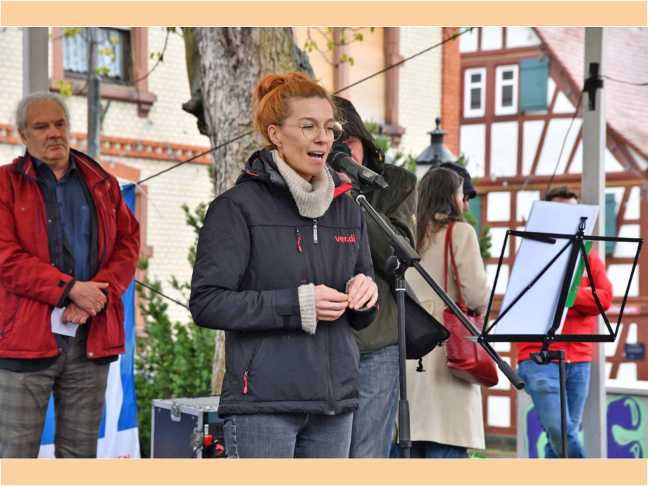 Ostermarsch 2023 am Karfreitag in Bruchköbel