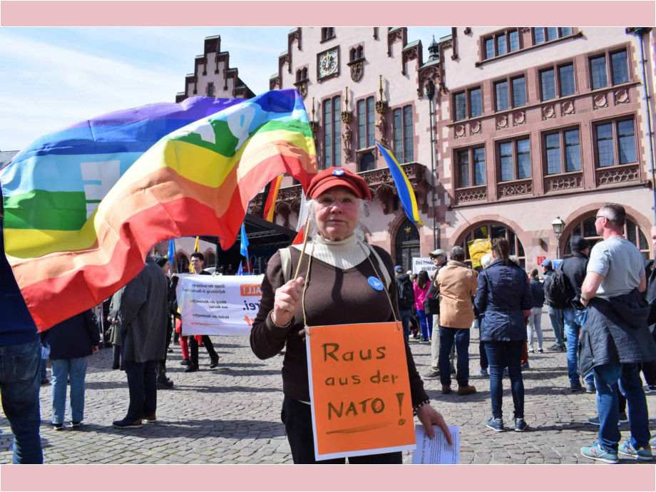 Ostermarsch 2023 in Frankfurt