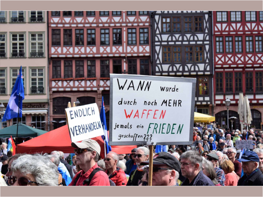 Ostermarsch 2023 in Frankfurt