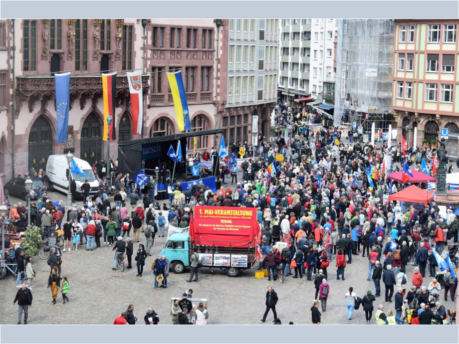 Ostermarsch 2023 in Frankfurt
