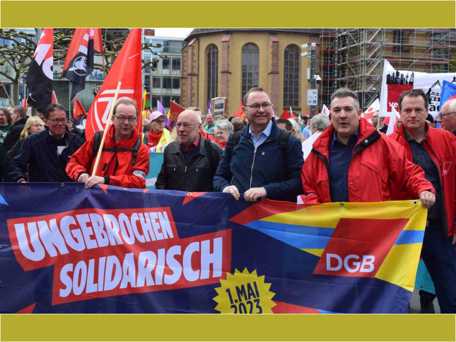 Demoauftakt an der Haupwache