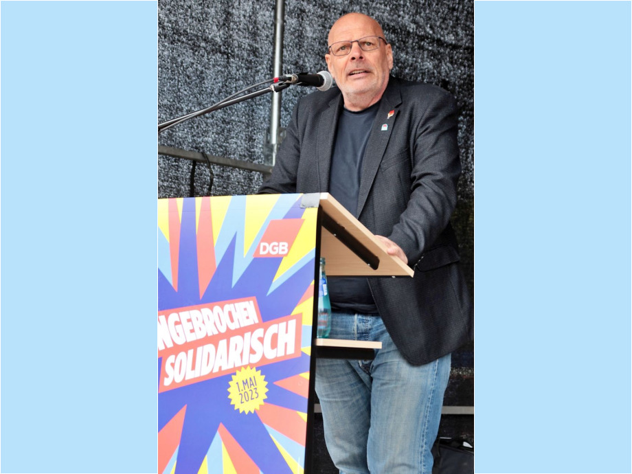 Jürgen Bothner, verdi Landesbezirksleiter
