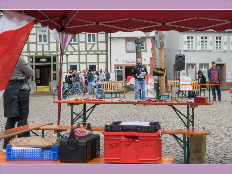 1. Mai in Dieburg