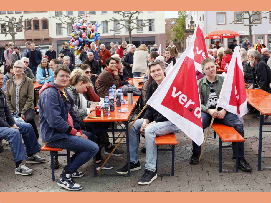 DGB-Kundgebung 1. Mai 2023 in Hanau