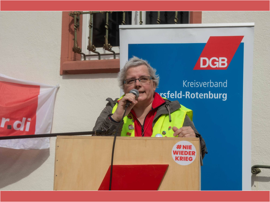 Andreja Schmidtkunz, DGB-Kreisverbandsvorsitzende