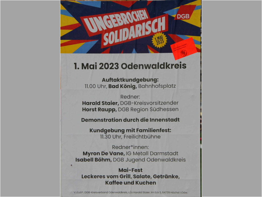1. Mai im Odenwald
