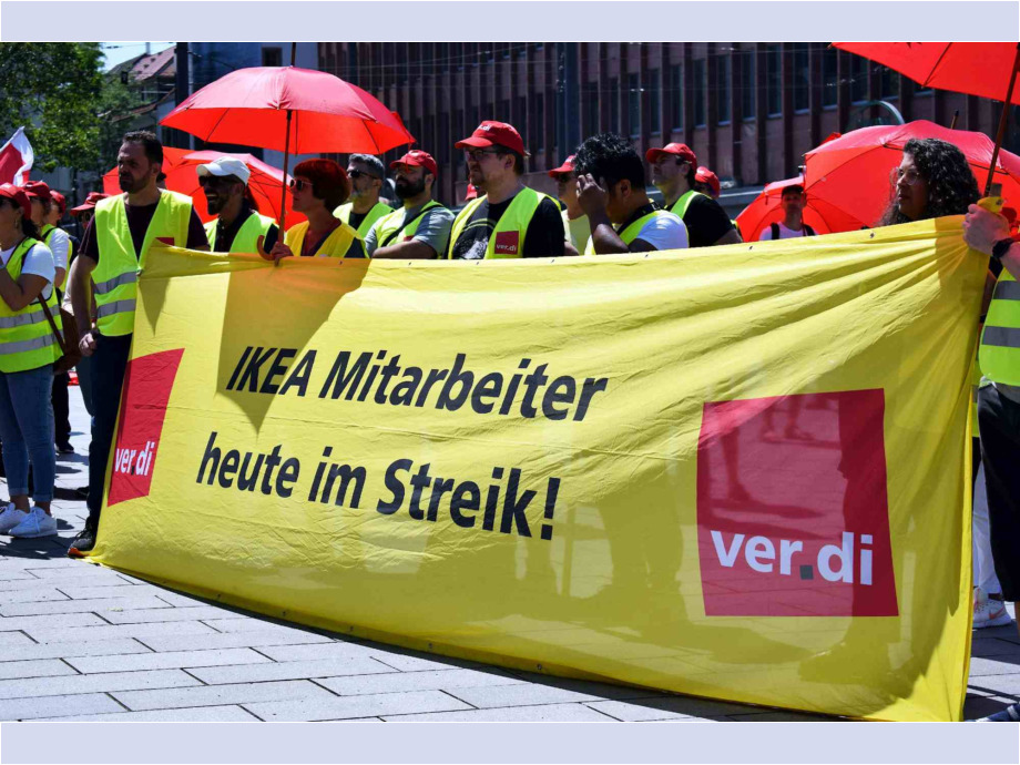 Heute ist ein Streiktag!