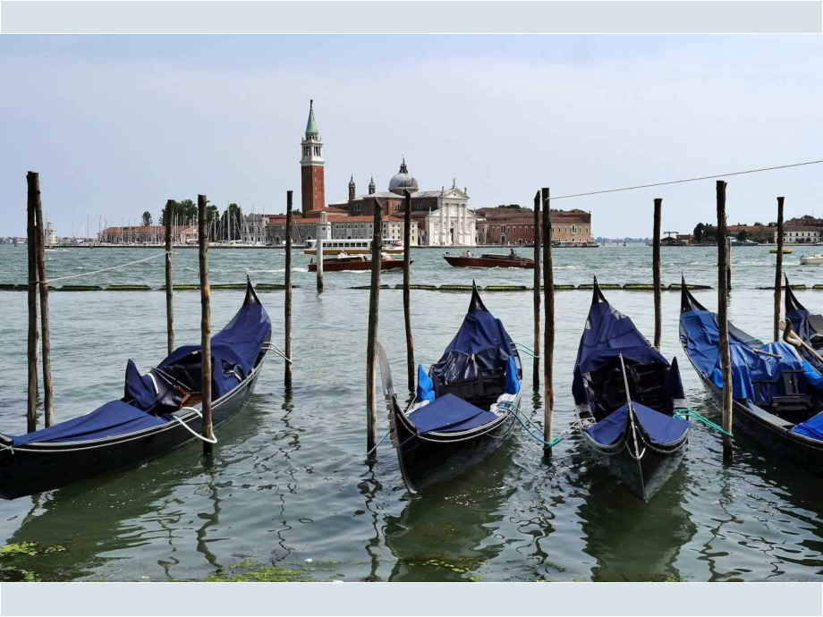 Gondeln in Venedig