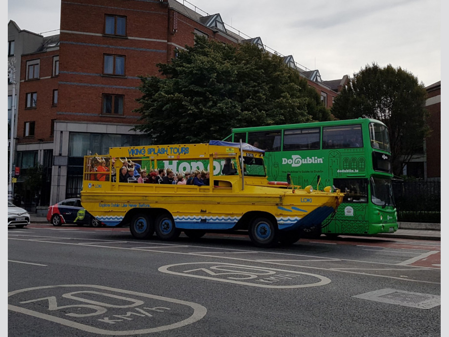 Amphibien Bus in Dublin