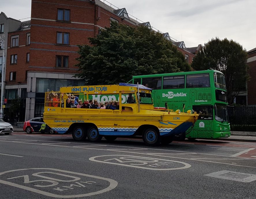 Amphibien Bus in Dublin