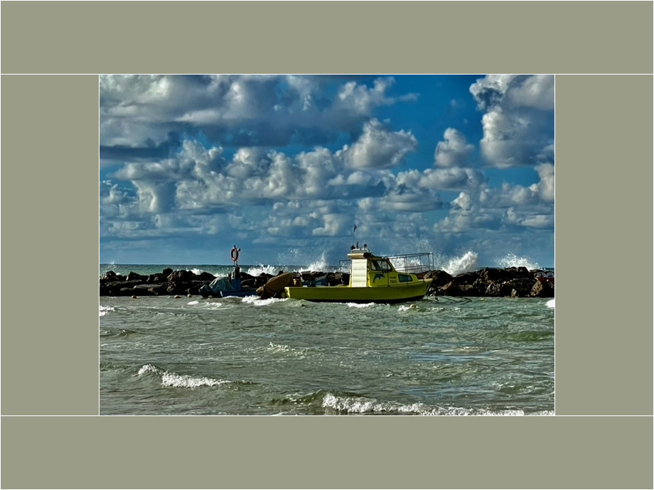 Das Boot… Sturm in Tel-Aviv