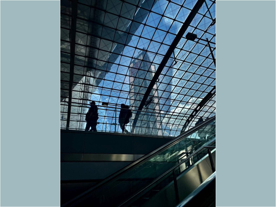 Im Berliner Hauptbahnhof