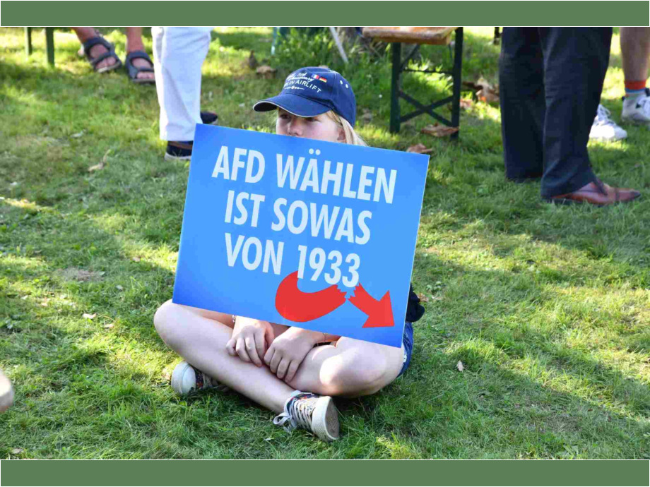 Faschismus - das hatten wir schon mal!