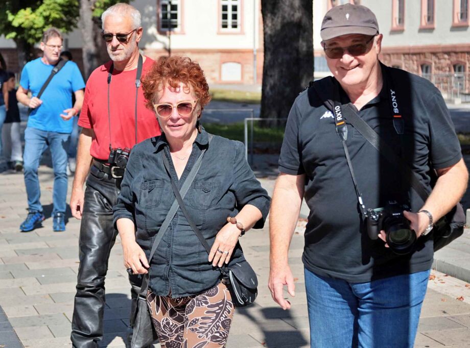 Gute Stimmung beim Rundgang durch die Stadt Gute Stimmung beim Rundgang durch die Stadt