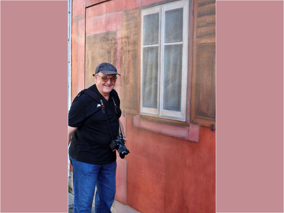 Historische Fassade aufgemalt Historische Fassade aufgemalt