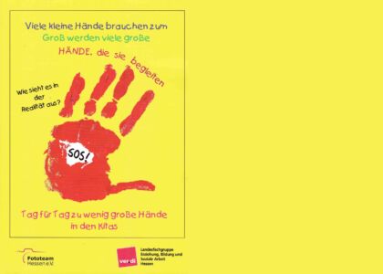 Umschlag Broschüre SOS Kita