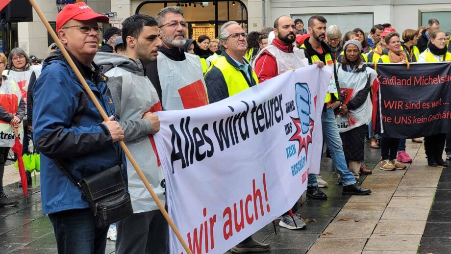 Streik- und Aktionstag im Handel am 27. Oktober 2023