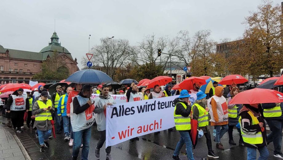 Streik- und Aktionstag im Handel am 27. Oktober 2023